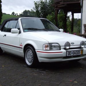 Mein Escort Mk4 XR3i nach der erfolgreichen Restauration