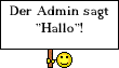 (hallo)