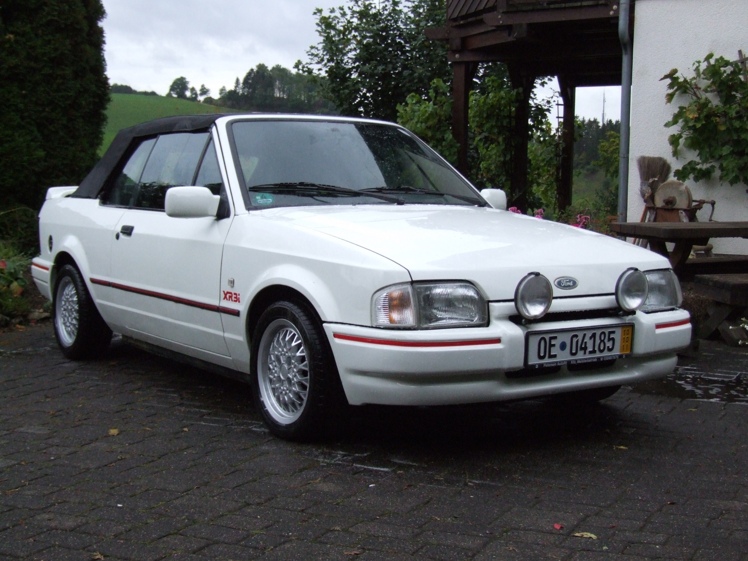 Mein Escort Mk4 XR3i nach der erfolgreichen Restauration